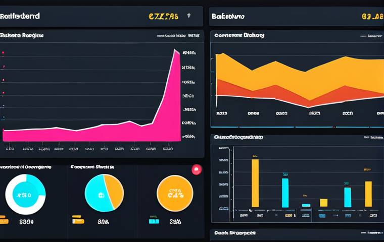 **Interactive Data Visualization Dashboard:** A vibrant and user-friendly dashboard showcasing key customer behavior metrics through interactive charts and graphs. The dashboard highlights personalized content and offers, leading to increased user engagement and satisfaction. Focus on a clean, modern UI/UX design with Thai language elements.