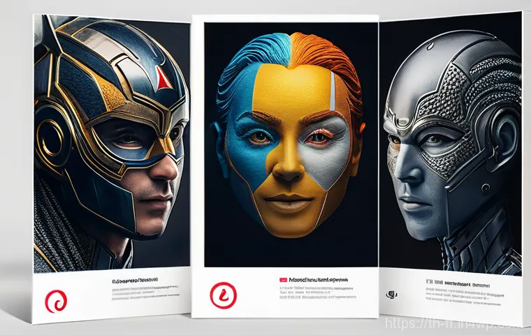 하이퍼 퍼스널라이제이션의 비즈니스 모델 혁신 - Here are three detailed image generation prompts in English, designed to capture the essence of Hype...