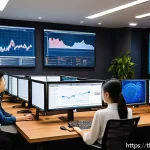 Home 18 하이퍼 퍼스널라이제이션과 브랜드 차별화 전략 - A modern Thai marketing office setting showing a diverse team of professionals analyzing customer da...